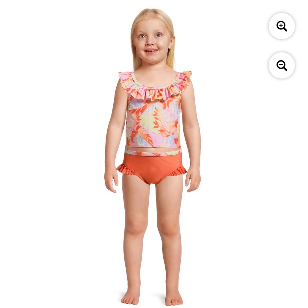 4/$20 Ruffled Tankini Swimsuit